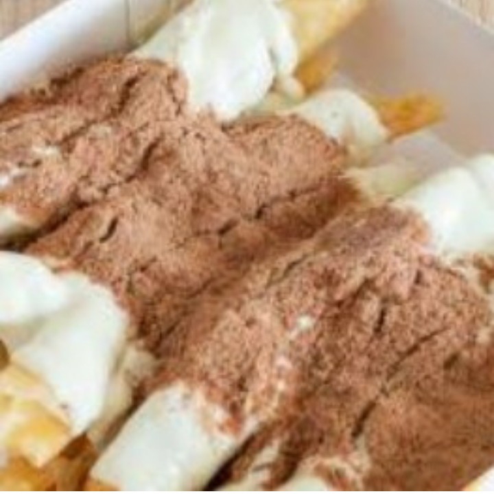 Banana Roll Vanila Milo
