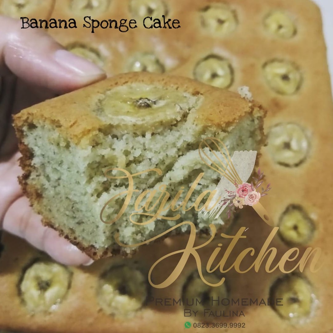Banana Sponge Cake