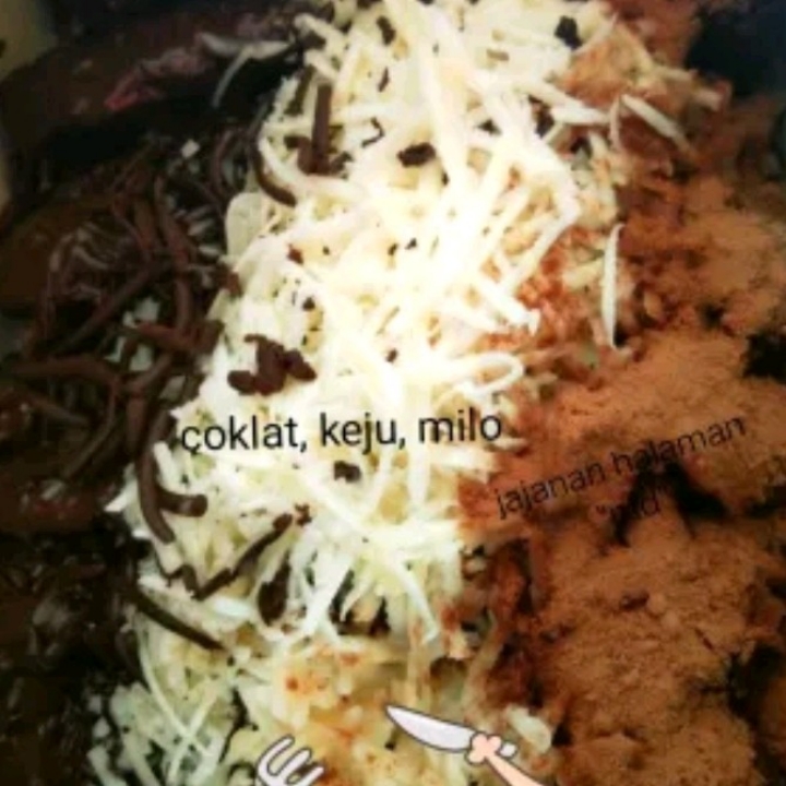 Banbancok Full Keju Oreo Milo Campur