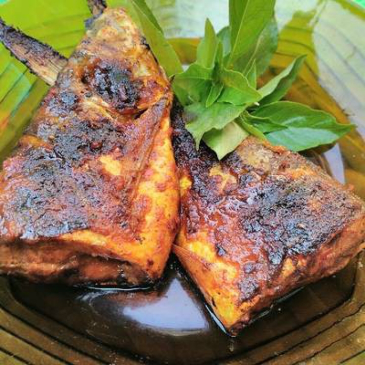 Bandeng Bakar Potong