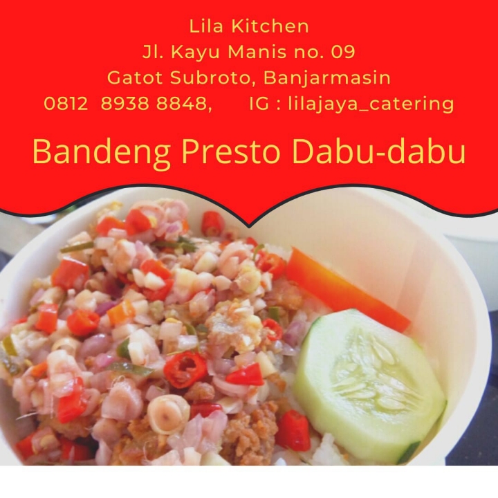 Bandeng Presto Ball Dabu Dabu nasi 