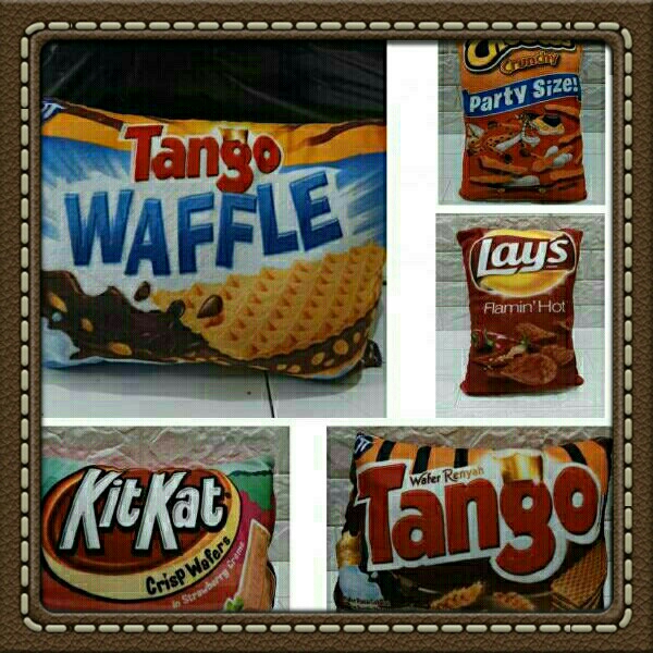 Bantal Snack Printing
