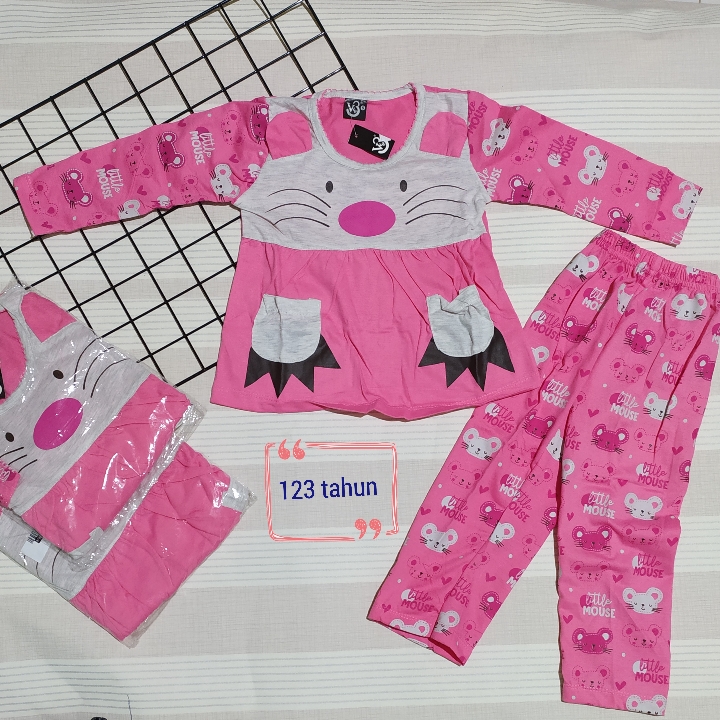 Baju Tdur Anak Size 123 Tahun