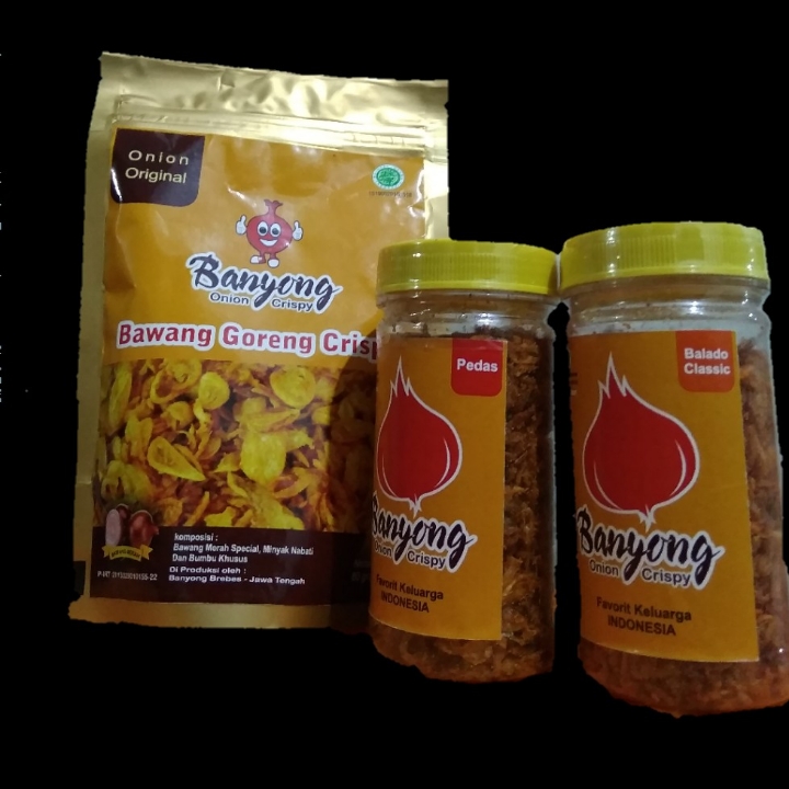 Banyong Bawang goreng Krispi
