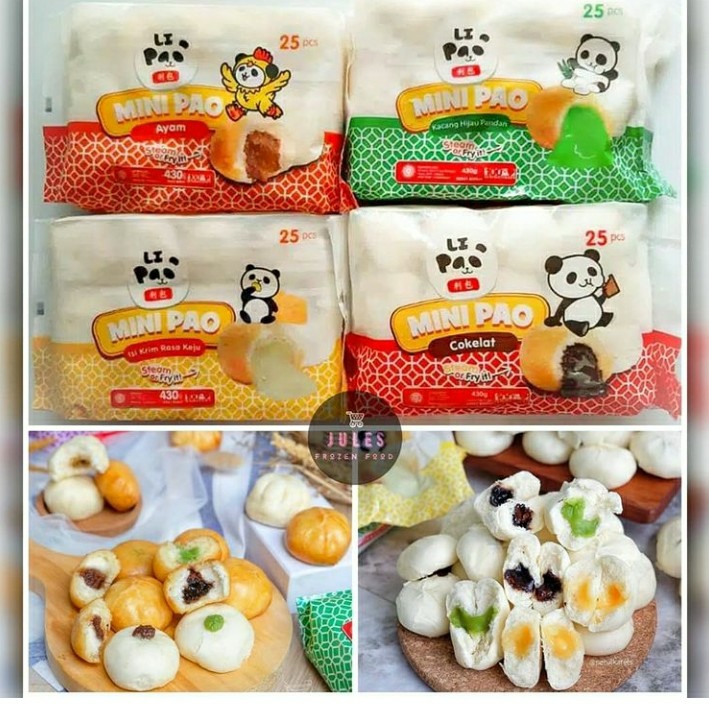 Bapao Mini Rasa Pandan Isi 30