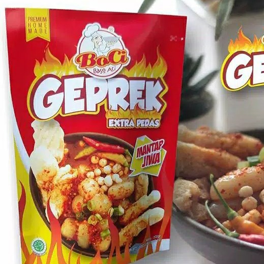 Baso Aci Geprek Extra Pedas