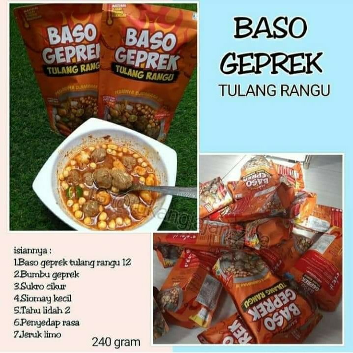 Baso Geprek Tulang Ranggu