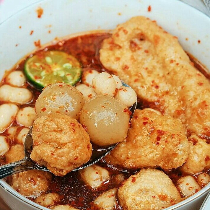 Baso aci isi ayam cincang