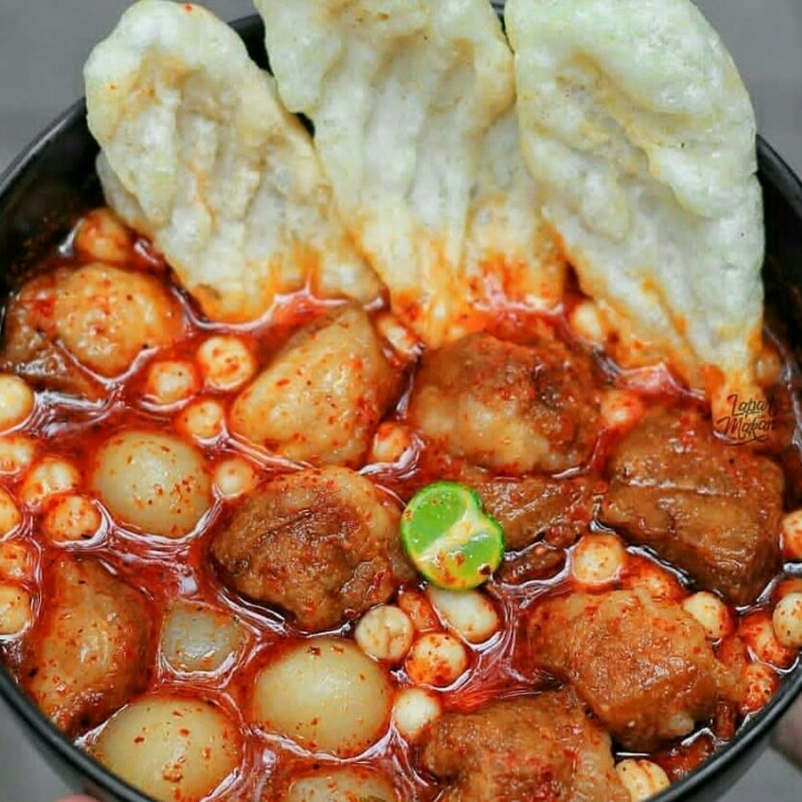 Baso aci isi ayam cincang 2