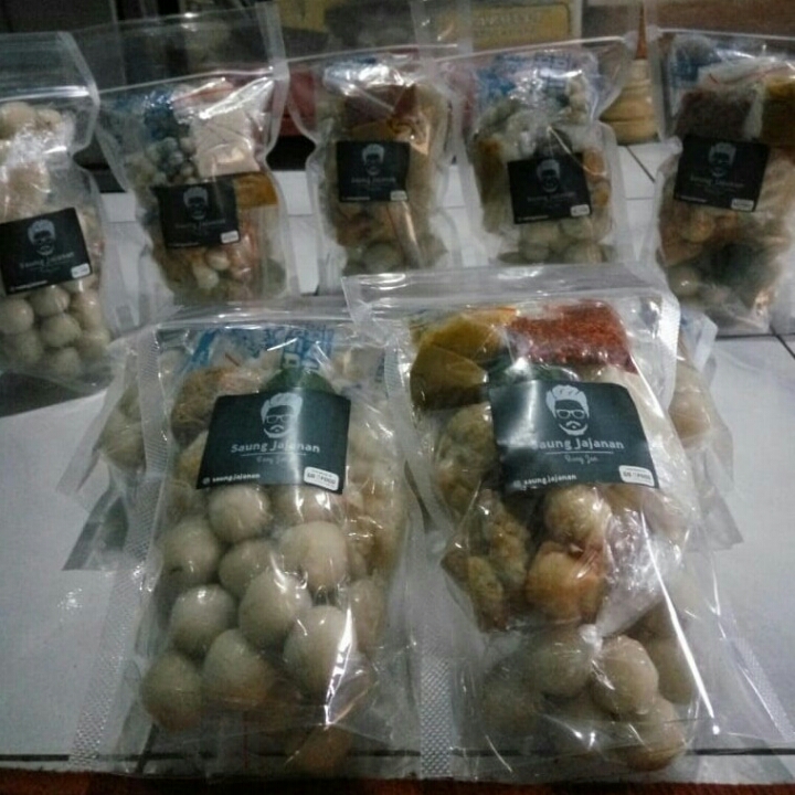 Baso aci isi ayam cincang kemasan instan 4