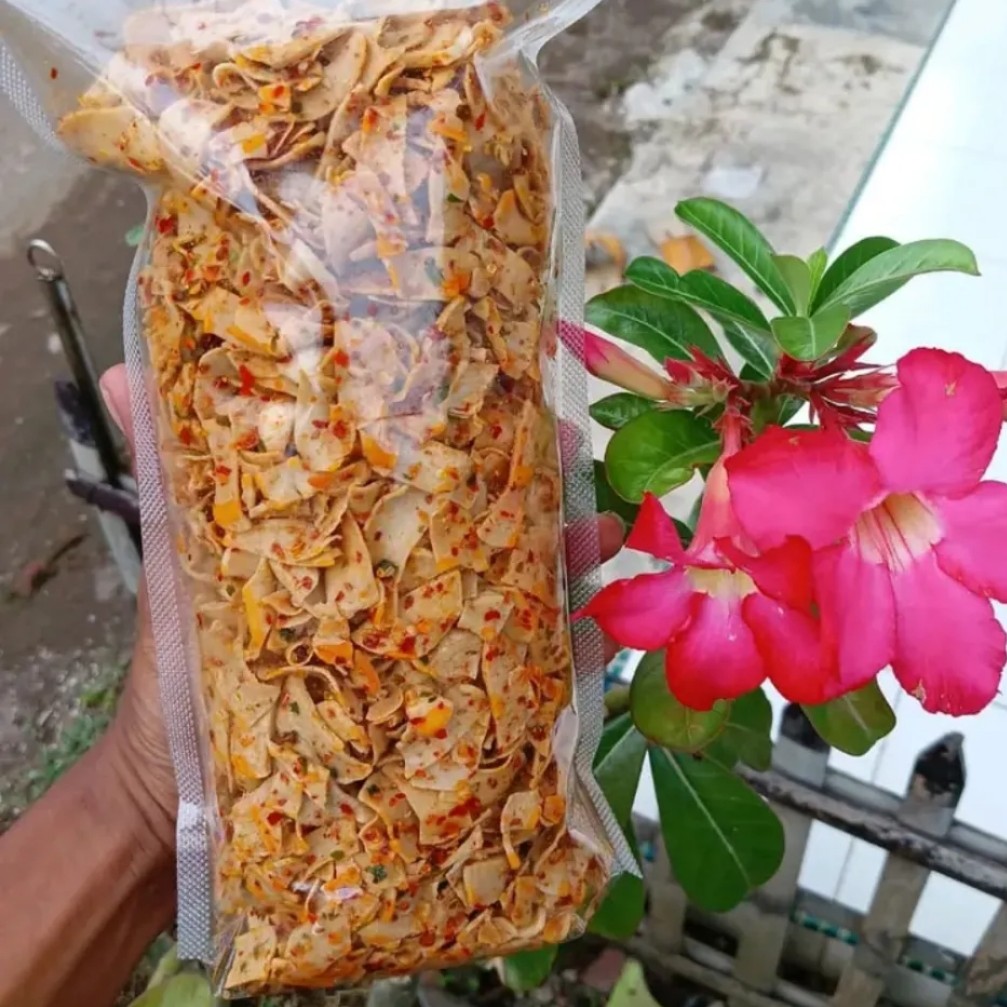 Basreng Tipis Daun Jeruk Pedas 500gr