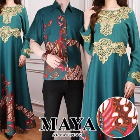 Batik Couple Maya - Hijau