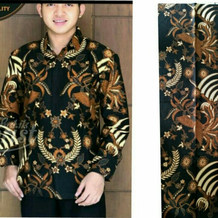 Batik Katun Potongan LENGAN PANJANG