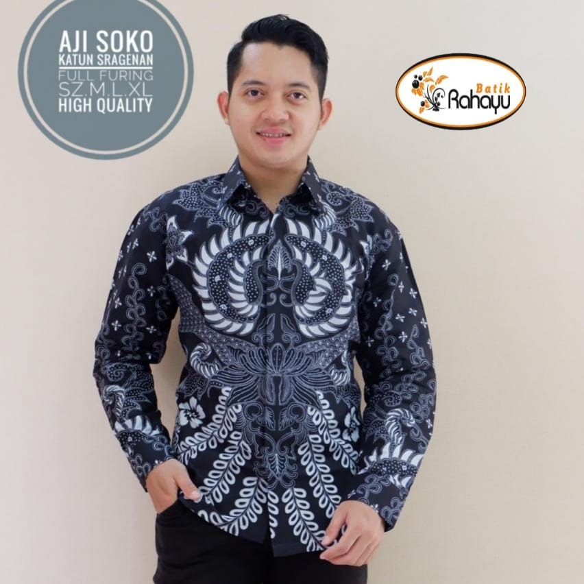 Batik Pria Ajisoko Dari Brand Batik RAHAYU
