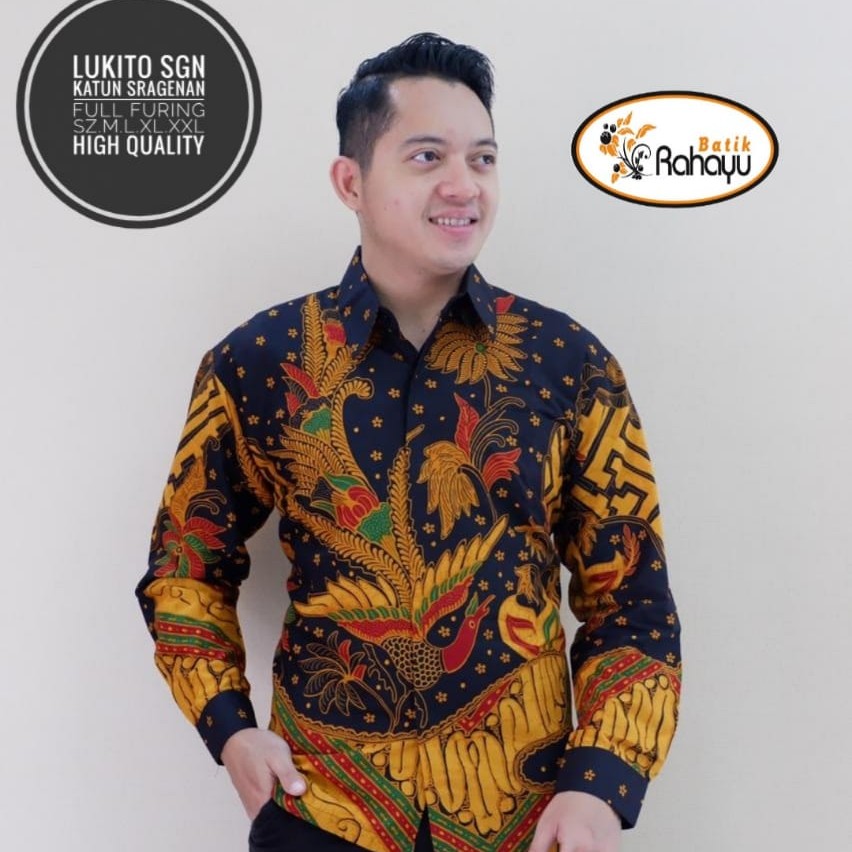 Batik Pria Lukito Dari Brand RAHAYU