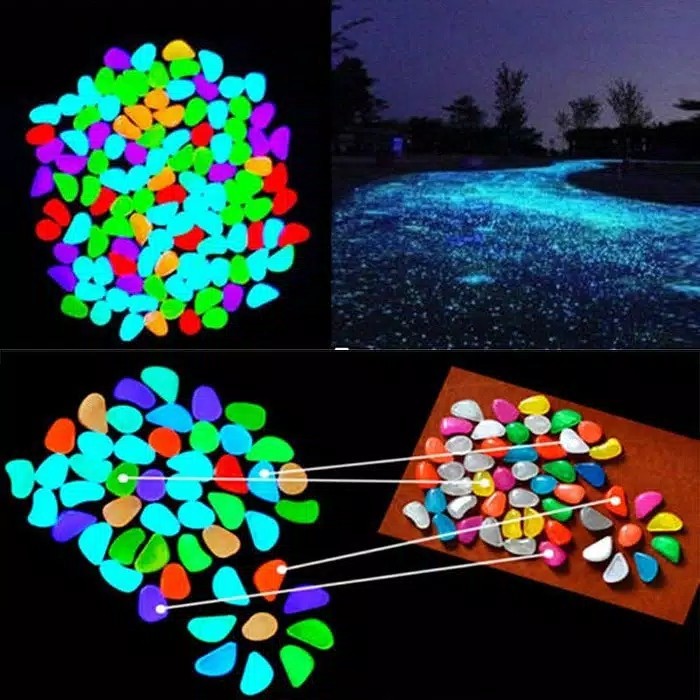 Batu Glow In The Dark 10 Pcs