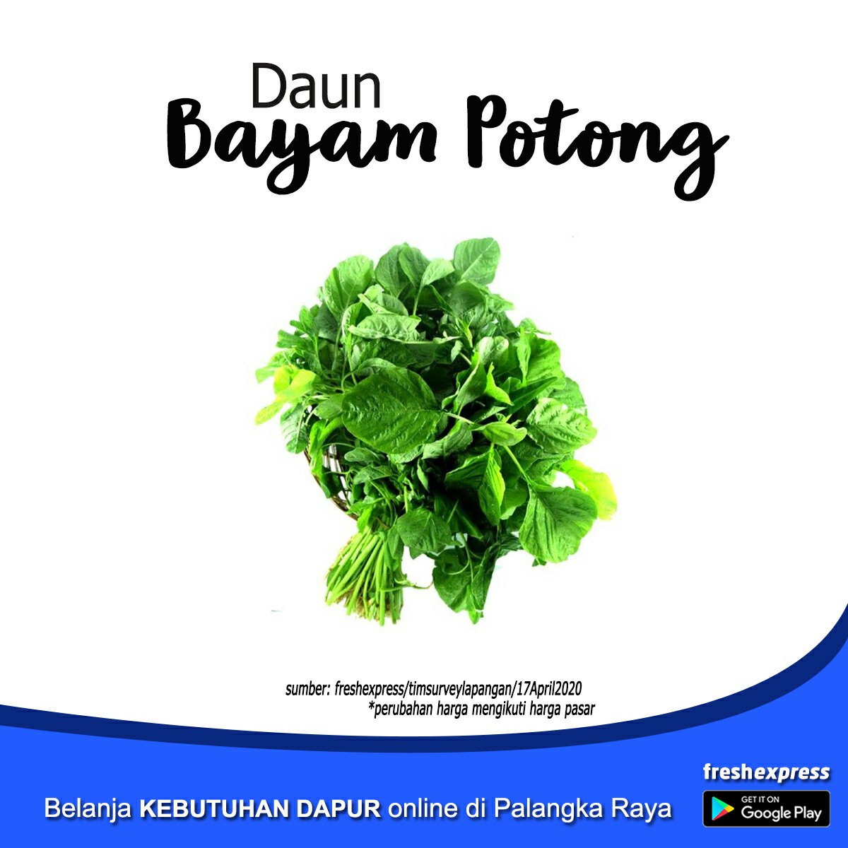 Bayam Potong