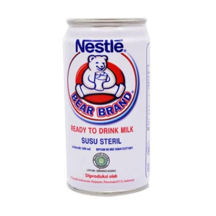 Bear Brand Nestle Susu Steril