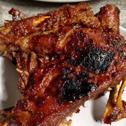 Bebek Bakar Plus Lalapan
