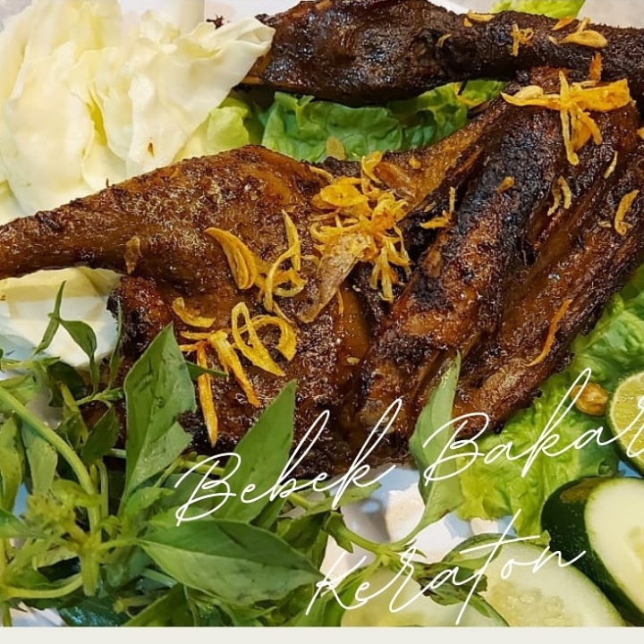 Bebek Bakar Setengah Ekor