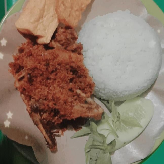 Bebek Goreng Plus Nasi