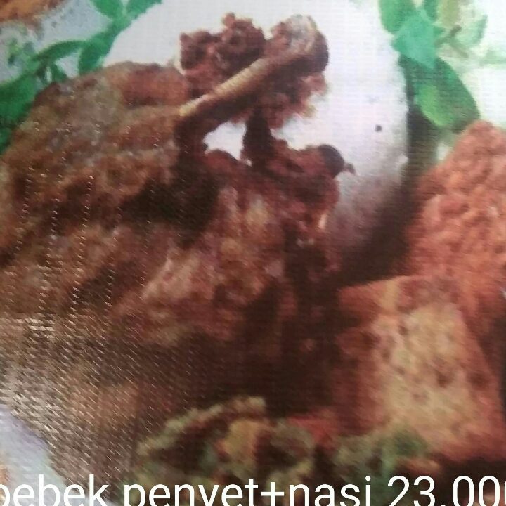 Bebek Penyet Plus Nasi