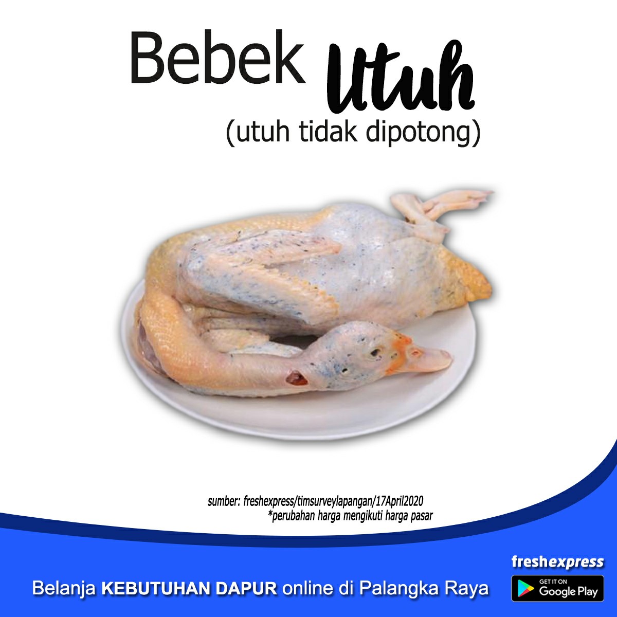 Bebek Utuh 1 Kg