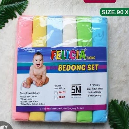Bedong Bayi Felicia Polos