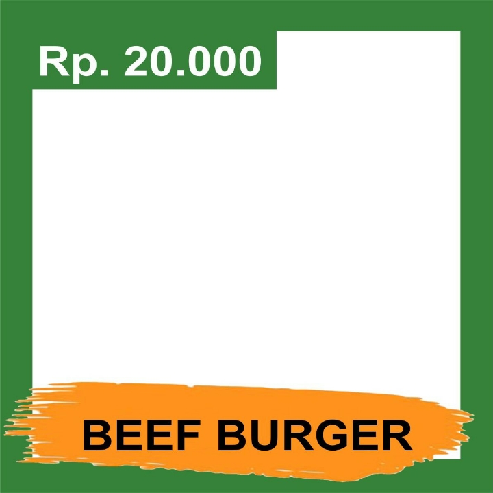 Beef Burger