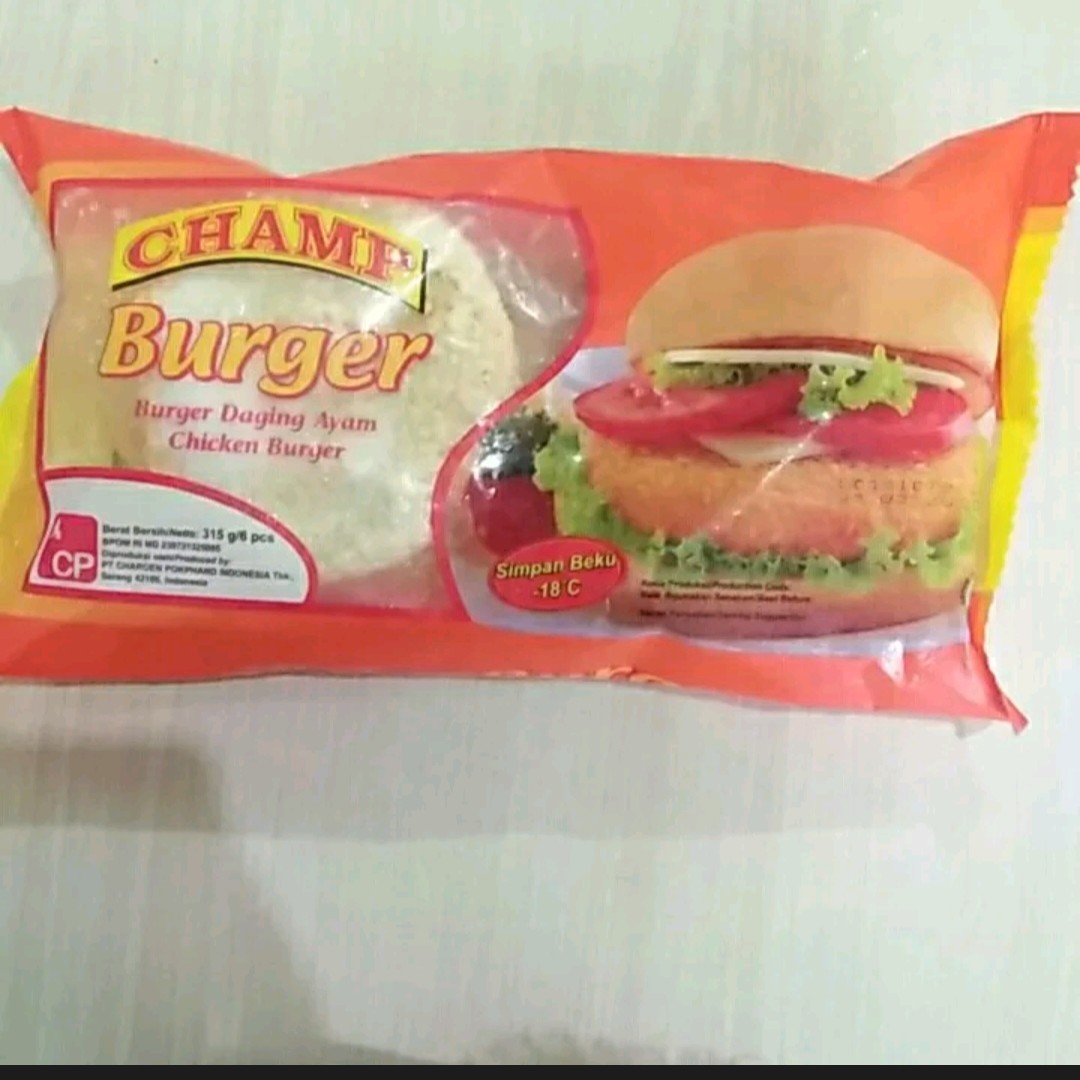 Beef Burger Champ 315gr