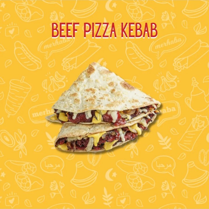 Beef Pizza Kebab