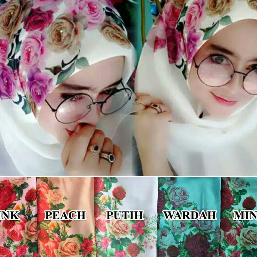Bella Lukis Printing Mawar 3