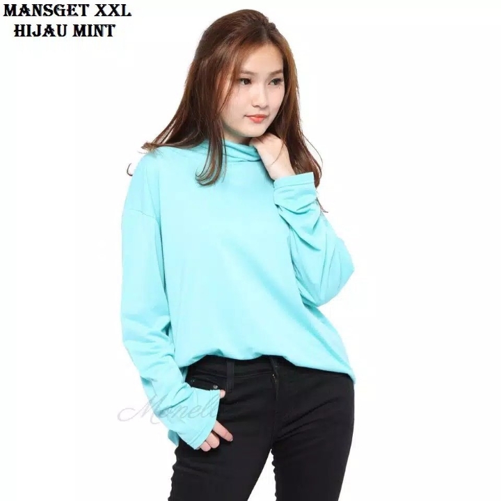 Belle Fashion Baju Kaos Murah WanitaCewek Kekinian Lengan L