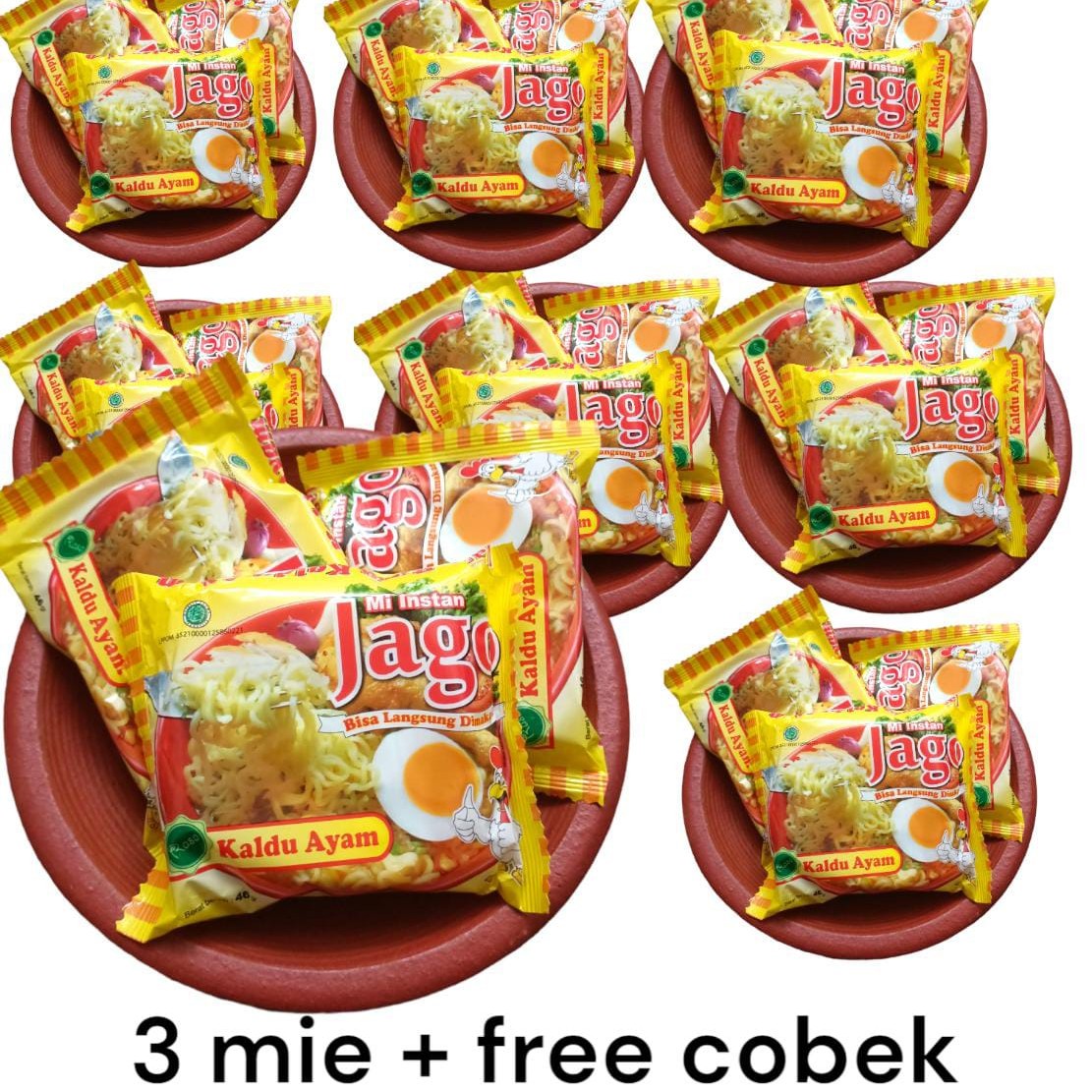 Belu Mie Jago Dapat Cobek