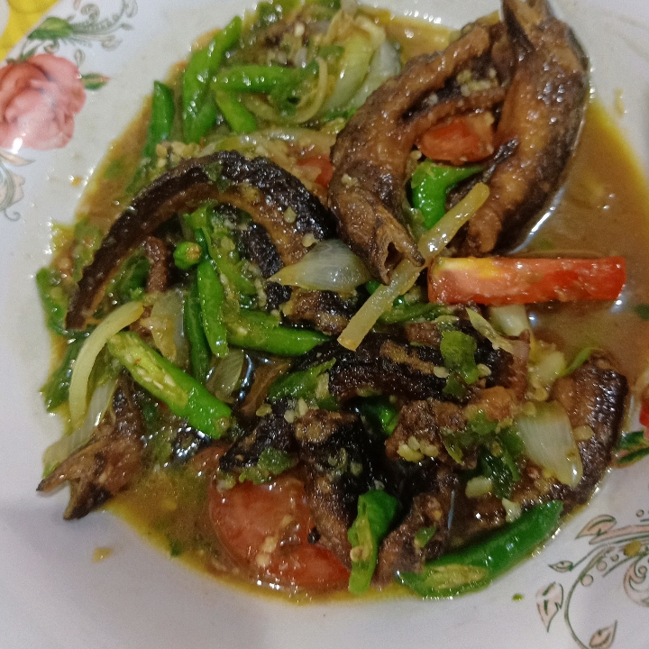 Belut Cabe Ijo Tanpa Nasi