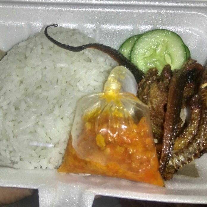 Belut Goreng Nasi Sambal Geprek