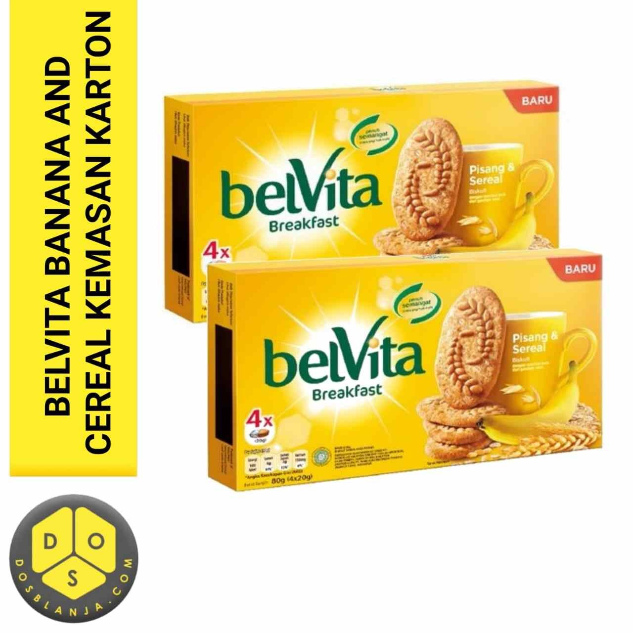 Belvita Banana And Cereal 1x24x80gr
