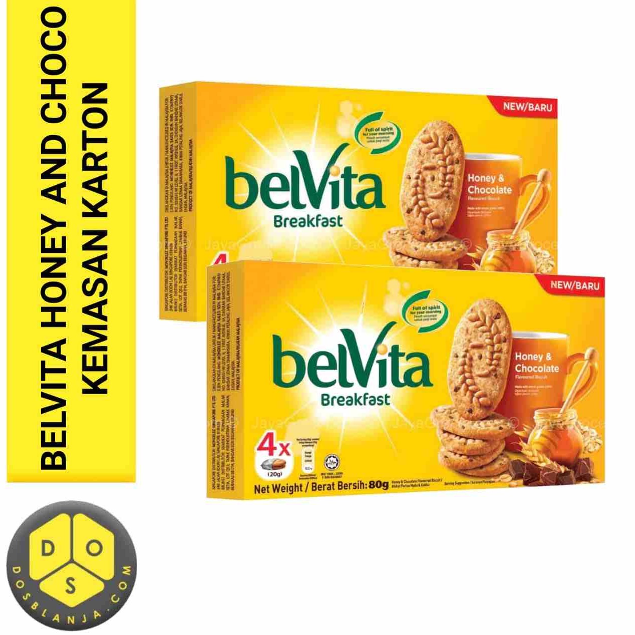Belvita Honey And Choco 1x24x80gr