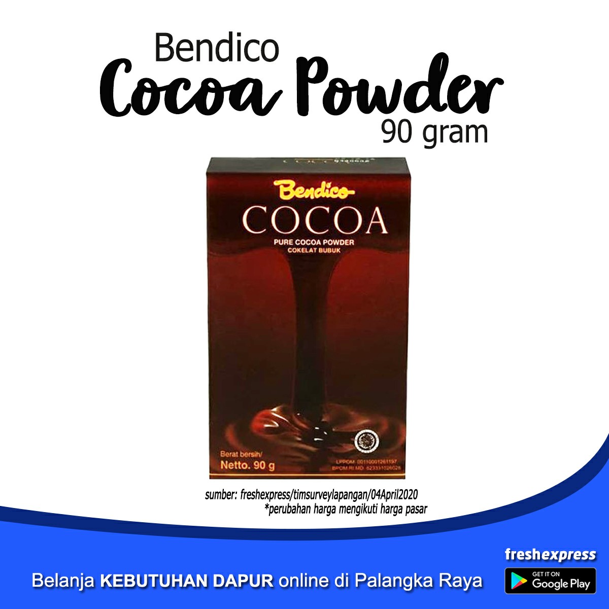 Bendico Cocoa Powder 90 Gram