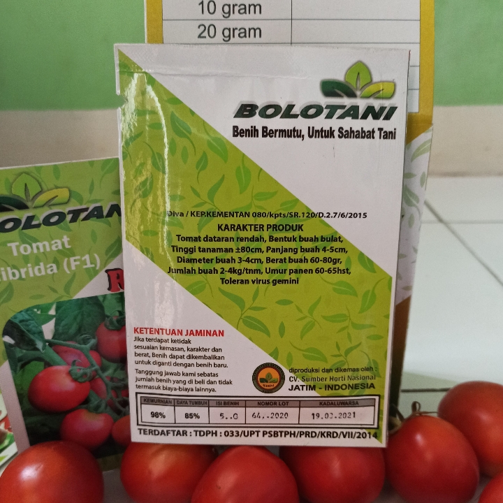 Benih Tomat Sayur RIHANA BOLOTANI 5 Gram 2