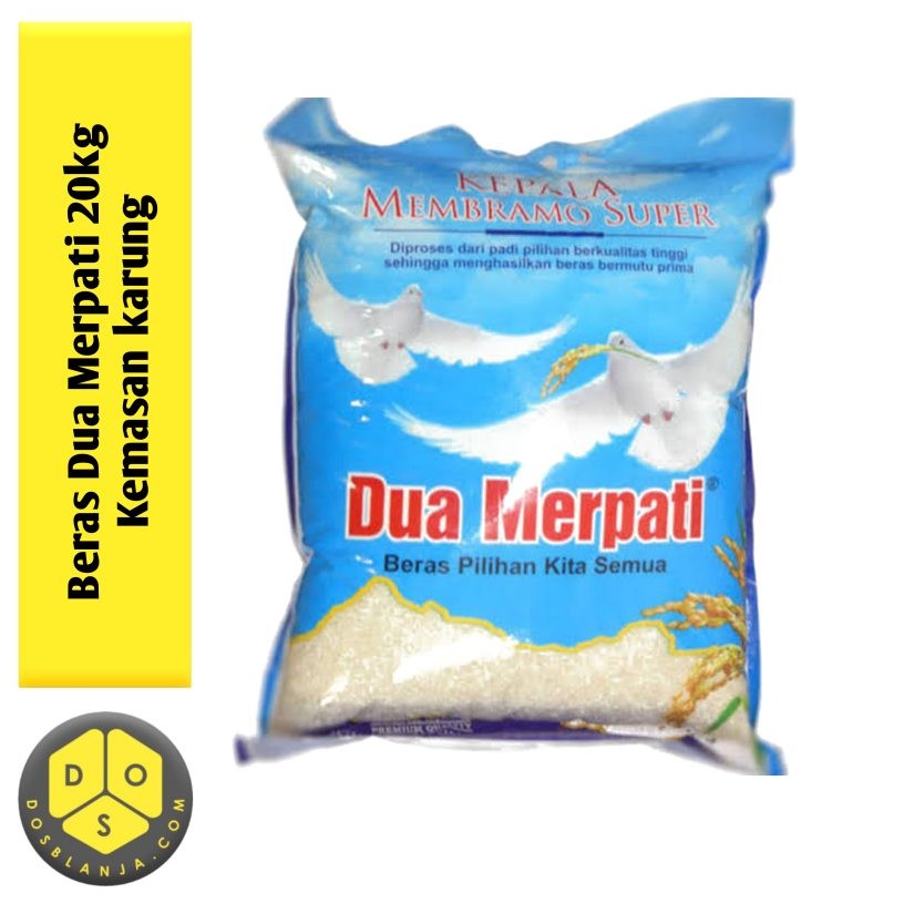 Beras Dua Merpati 20kg
