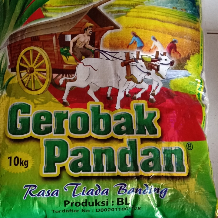 Beras Gerobak Pandan 10Kg