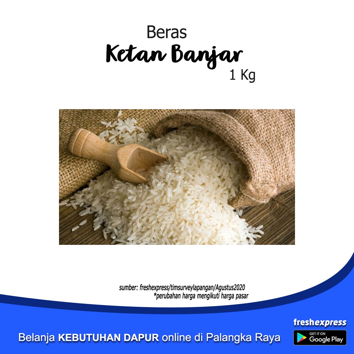 Beras Ketan Banjar 1 Kg