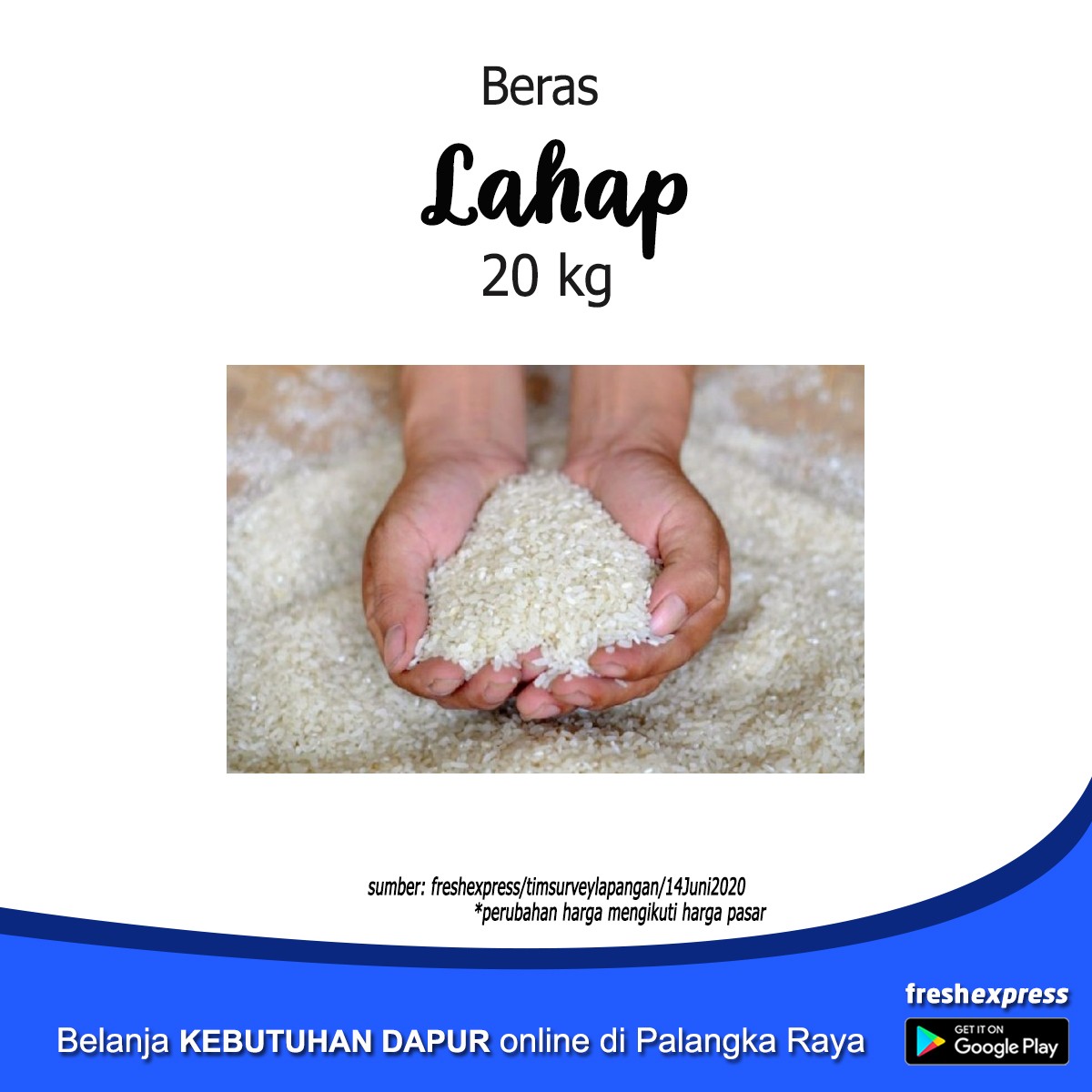 Beras Lahap 20 Kg