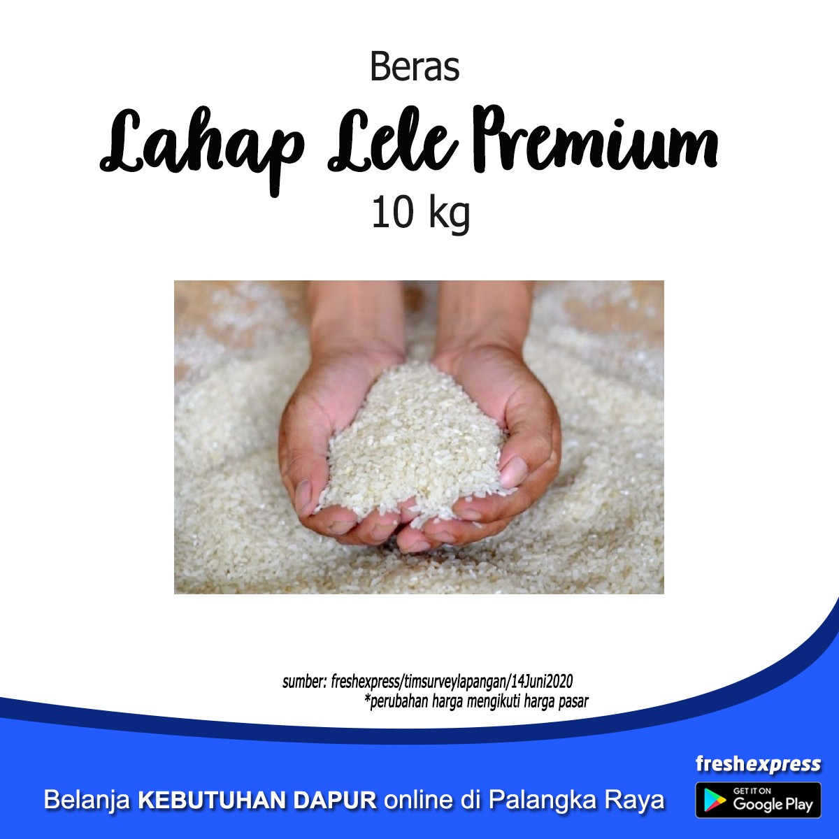 Beras Lahap Lele Premium 10 Kg