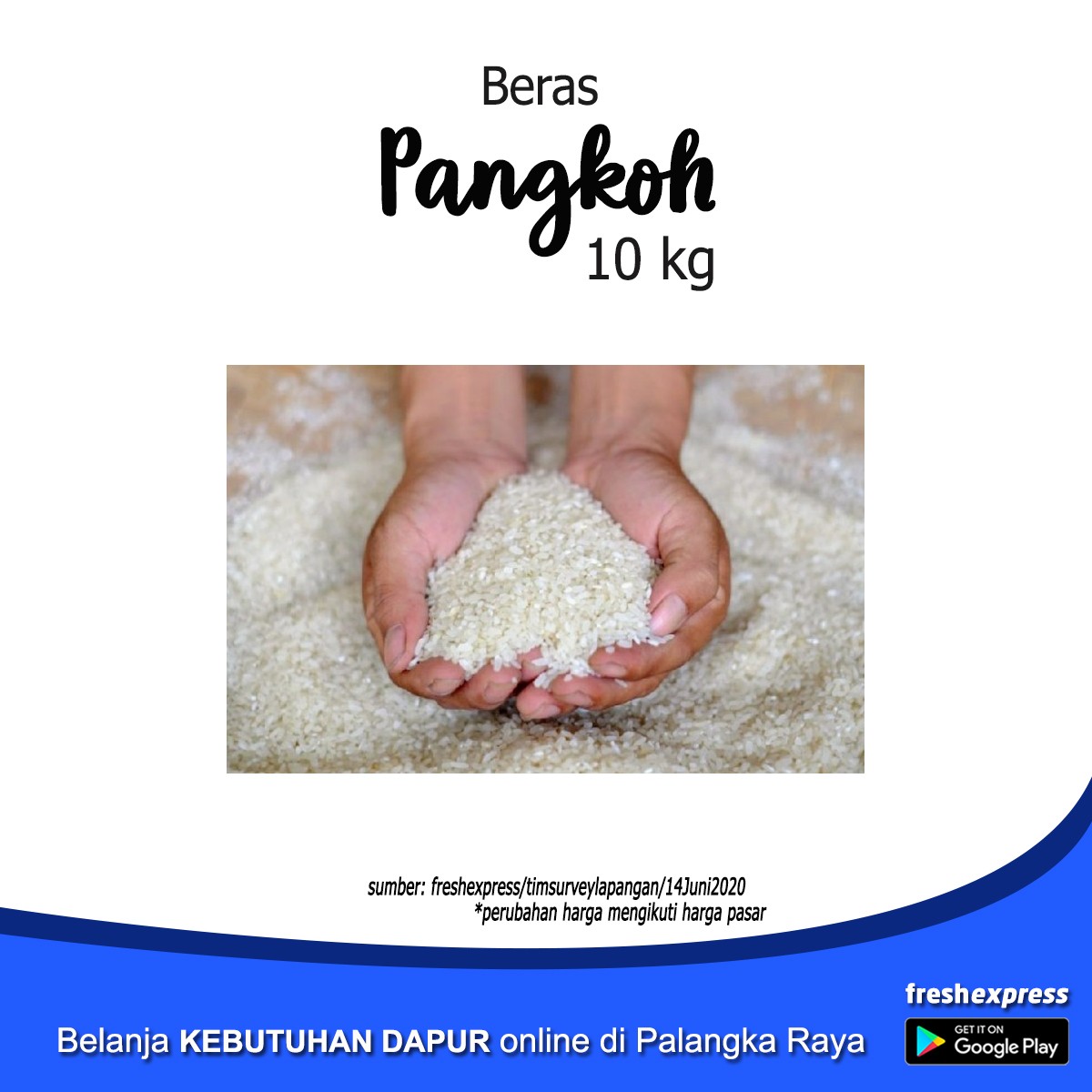 Beras Pangkoh 10 Kg