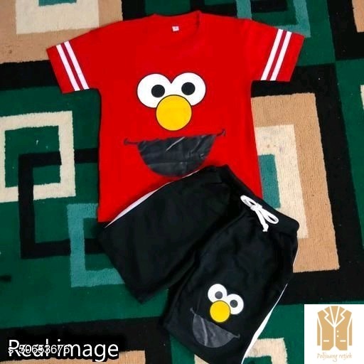 Berwarna Cerah Set Atasan  BawahanBottom Bahan Cotton