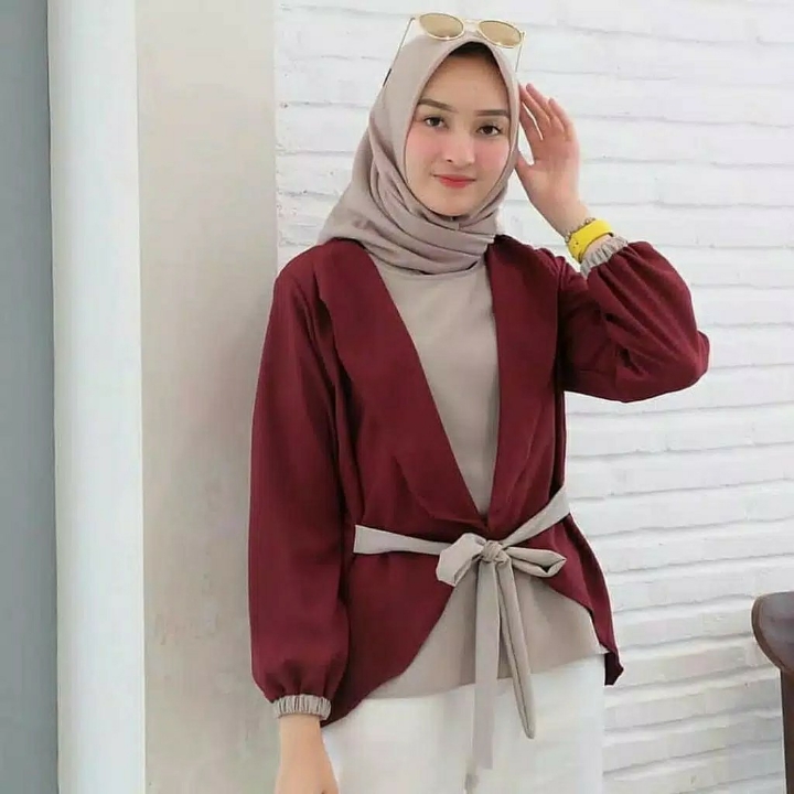 Biara Top  Baju Atasan Muslim  Daily BlouseProduk Blouse Only