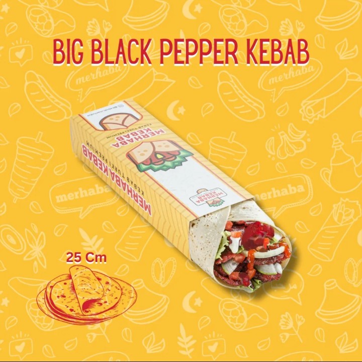 Big Black Pepper Kebab