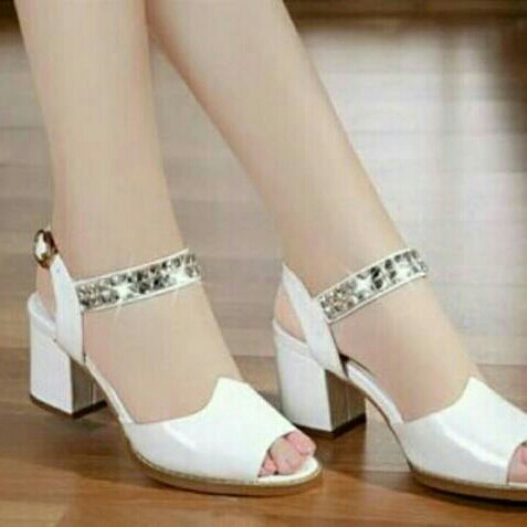 Big Heels Permata AZ09 Putih